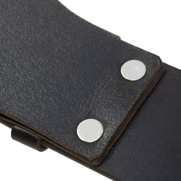 Real Genuine Leather Weight Lifting Belt Gym Training Belt for Unisex - Picture 9 of 13